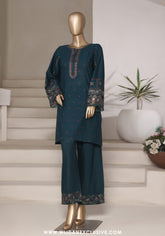 Sadabahar Stitched Vybe 2PC Embroidered Sets Collection - 2025 (GREEN)